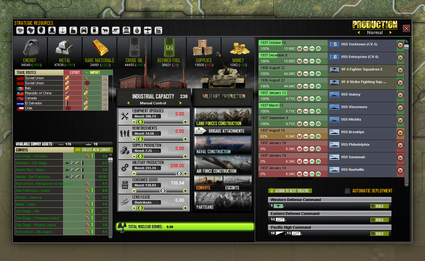 BlackerICE's Main Production Screen